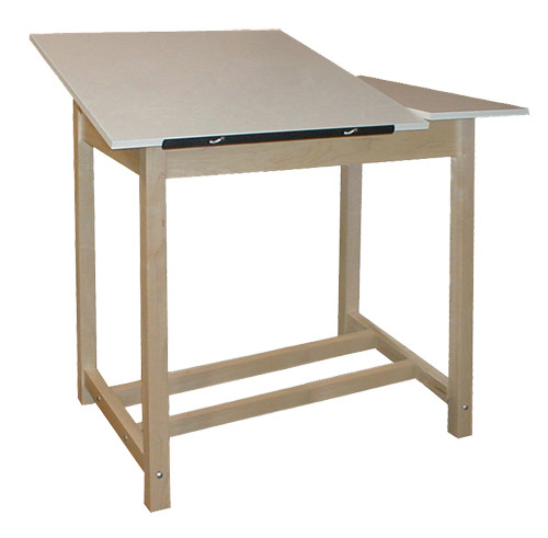 Hann Adjustable Top Drawing Table, Split-top Table