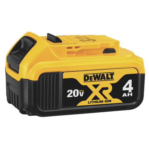 DeWalt 20V MAX Compact XR Lithium Ion Battery Pack, 4.0 Ah