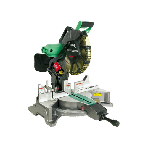 Metabo HPT Dual Compound Miter Saw w/Laser, 12"