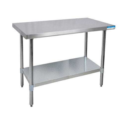 Diversified Woodcrafts Stainless Steel Table, 48"W x 30"D x 35"H