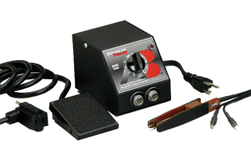 American Beauty Micro Capacity Tweezer-Style Resistance Soldering System with footswitch & handpiece