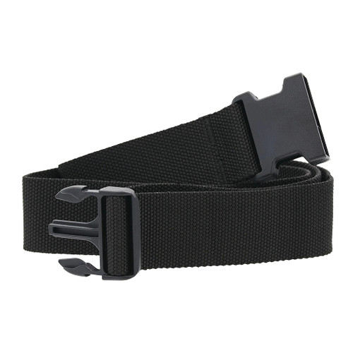 brown cotton webbing 2" wide work belt from Bucket Boss for use with most tool pouches fits 56" waist