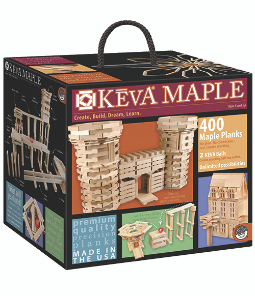 KEVA Plank School Pack, 400-Pieces