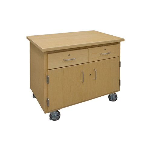 Hann Mobile Project Support Cart with Doors