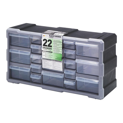 Quantum Plastic Drawer Cabinet, 22 Drawer