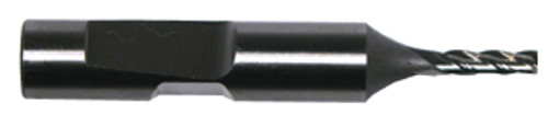 Production Tool Supply Center Cutting End Mills 4 Flute (Regular L), 1/8"