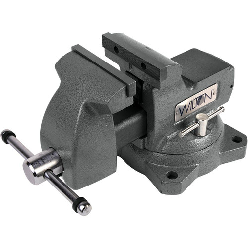 Wilton Mechanics Vise w/Swivel Base, 5"