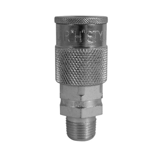 Milton H-style Interchange Series Coupler, 3/8" NPT Male