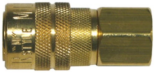 Milton M-style Kwik-Change Air Coupler, 3/8" NPT Female