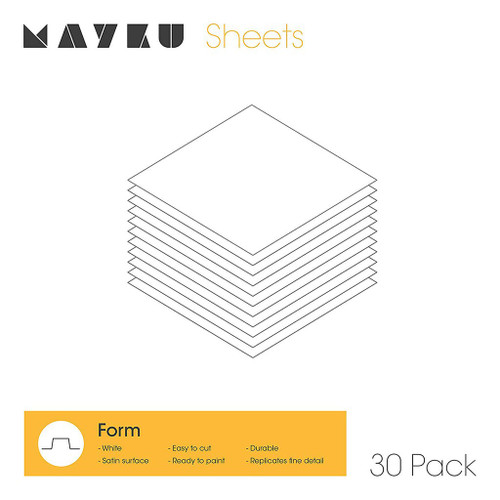Mayku FormBox Mold Maker Form Sheets, 30-Pack