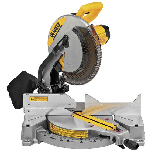 DeWalt 12" Single Bevel Compound Miter Saw, 15 Amp