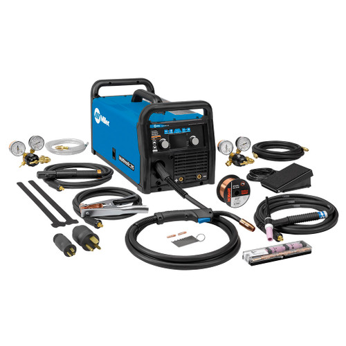 Miller Multimatic 215 Multiprocess Welder with TIG Contractor Kit