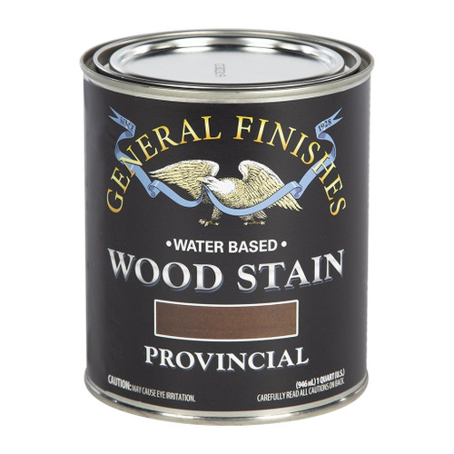 General Finishes Water-based Wood Stain, Provincial, Qt.
