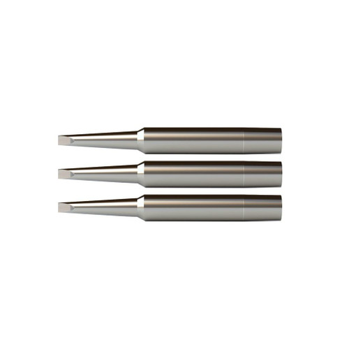 set of 3 weller conical 2.4 mm replacement soldering tips for 60w soldering iron with LED Halo Ring
