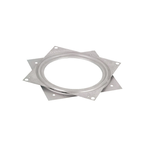 corrosion-resistant galvanized steel 6" Lazy Susan Turntable has swivel bearing design, deeper race groove