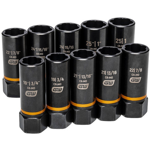 GearWrench 10-Piece 1/2" Drive Bolt Biter Extraction Set