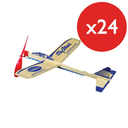 Guillow Sky Streak Balsa Plane, 24-Pack
