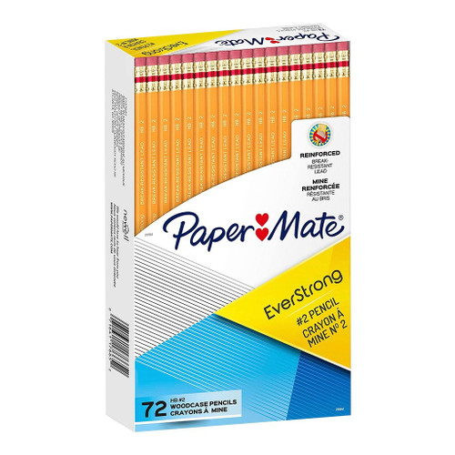 Paper Mate EverStrong #2 Pencils, 72-Pack