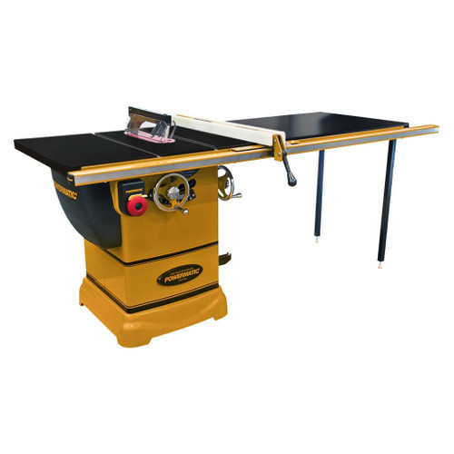 Powermatic 10" PM1000T Table Saw, 115/230V, 52" ArmorGlide