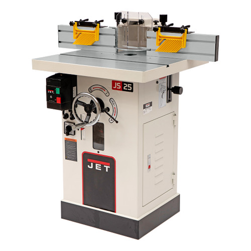 Jet JWS-25X 3HP Shaper, 1PH 230V, 1/2" & 3/4" Spindle