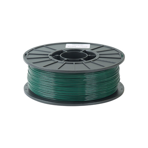 Toner Plastics PLA Filament, 2.85mm, 2.2 lb. Spool, Dark Green