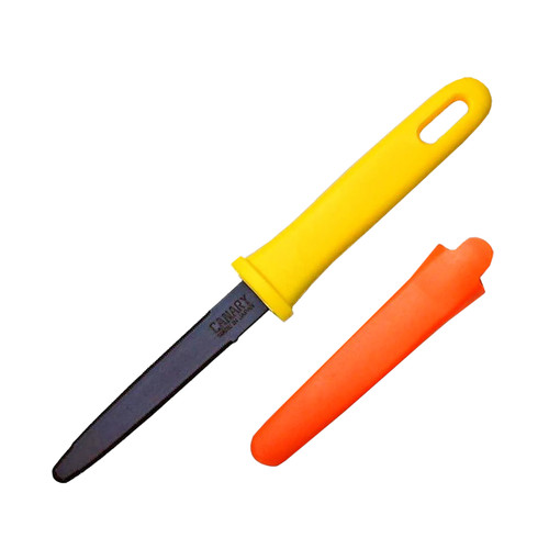 Canary Box Cutter with Anti-Slip Handle and Safety Cap