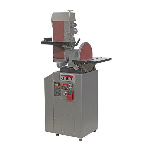 JET 6" x 48" VS Belt and 12" Disc Finishing/Grinding Machine