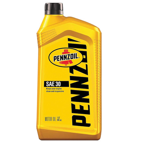 Pennzoil SAE-30 Motor Oil, 1 Qt.