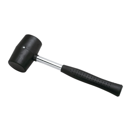 Performance Tool 16 Oz. Rubber Mallet with Steel Handle