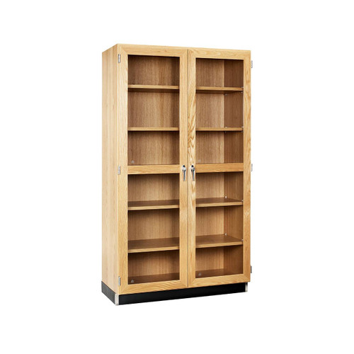 Diversified Spaces Access Tall Storage Cabinet w/Glass Doors, 36"W x 22"D x 84"H