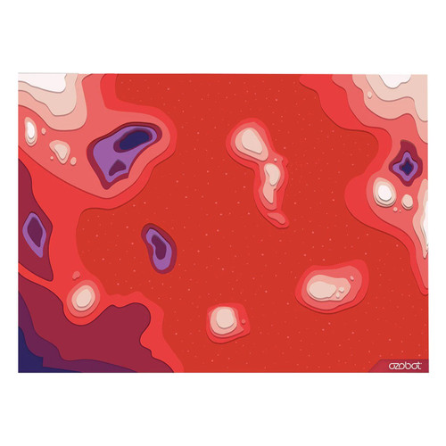 Ozobot Challenge Mat, Mission To Mars