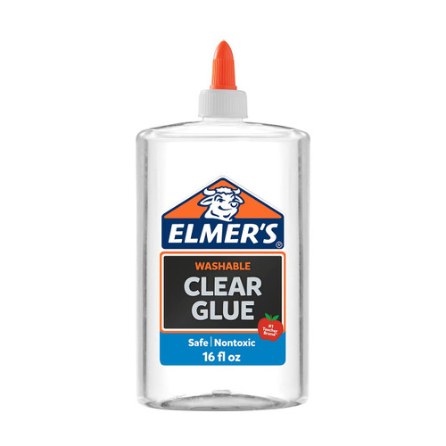 Elmer's Clear School Glue, 16 oz.