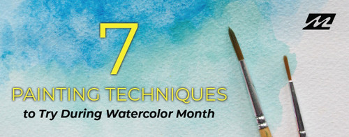 7 Painting Techniques to Try During Watercolor Month