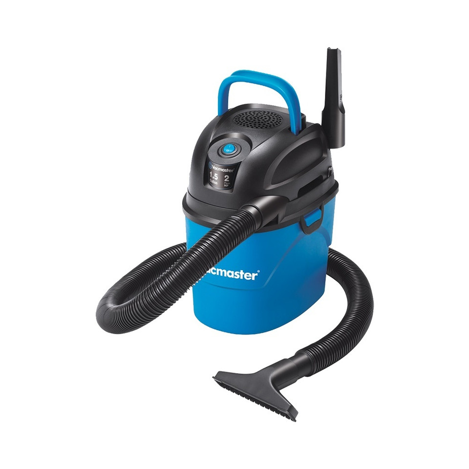 Vacmaster Wet/Dry Vacuum, 1.5 Gallon Midwest Technology Products