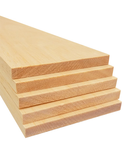 Balsa Wood Sheets, 1/8 x 3 x 36