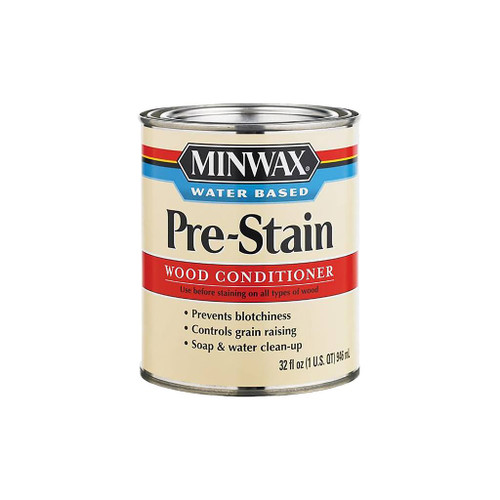 Minwax Waterbased PreStain Wood Conditioner, 1 Qt. Midwest
