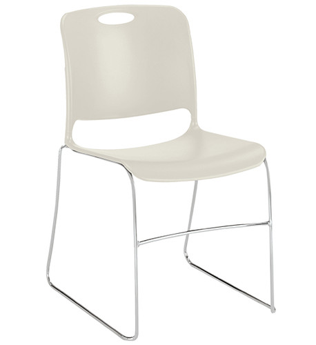 Krueger Maestro Stack Chair, Sand | Midwest Technology