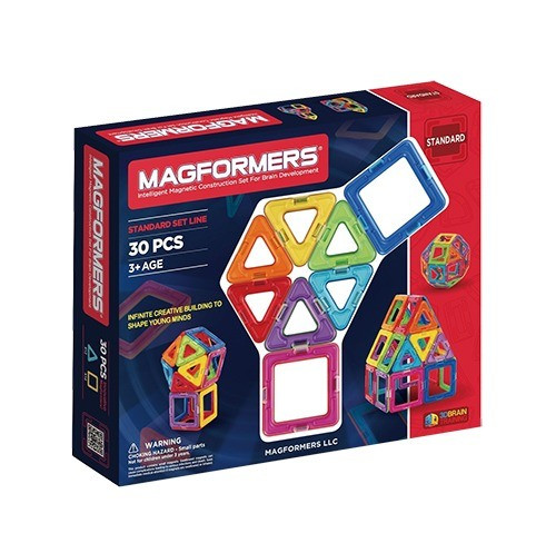 MAGFORMERS 正規品 137パーツ セット Magformers Rainbow Mag. Const. Set, 30pc | Midwest Technology