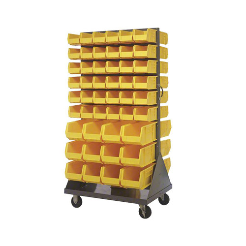 Louvert Rack Quantum Mobile Double Sided Louvered Rack | Midwest Technology