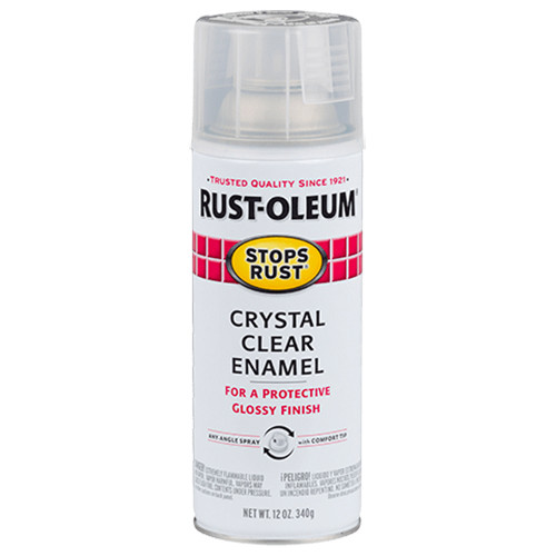 Rust-Oleum Stops Rust Enamel Spray, Crystal Clear - Midwest