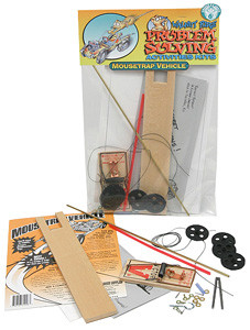 Pitsco Basic Mousetrap Vehicle Kit (Individual Pack)