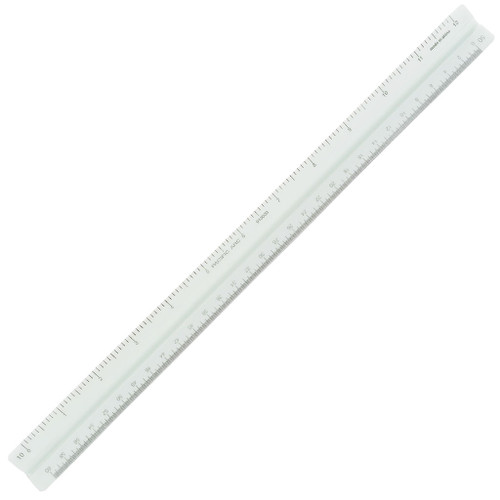 Pacific Arc Tri Scale, Inch/Metric, 12