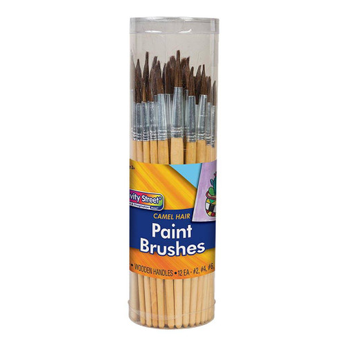 72Piece Paint Brush Assortment Midwest Technology