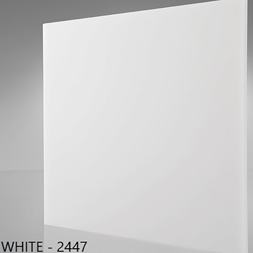 White Acrylic Sheet, 1/8" x 12" x 20" Midwest Technology