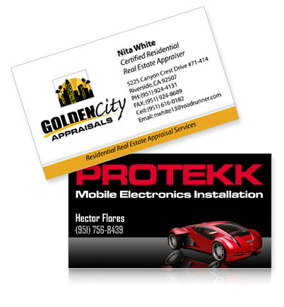 4 color offset printed business cards are on heavyweight UV coated gloss
sheet. Pricing is the same for one or 2 sided orders.
