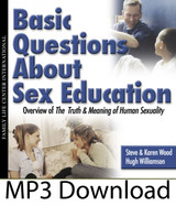 Basic Questions About Sex Education (MP3)*