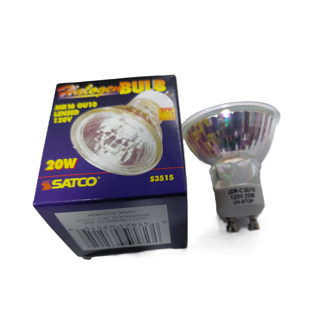 Satco 20MR16/GU10/FL 20W 120 Volt MR16 S3515 - ADLSupply.com