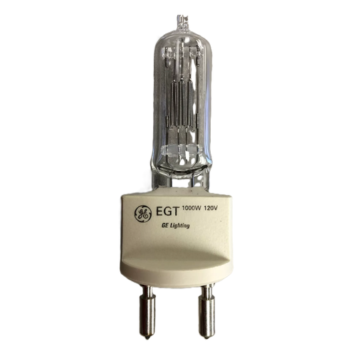 GE 88622 EGT-Q1000T7/4CL - 1000W Quartz Halogen Lamp, G22 Base, 3200K