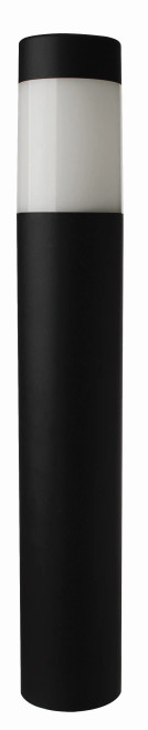 Sollos Bollard Pathway Light-16" Stem-Textured Black
