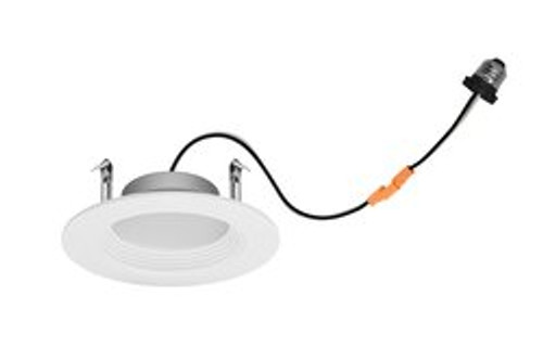 SYLVANIA LED RT4 Recessed Downlight, 7.5W, 600 Lumens, 5000K Daylight White ��� Energy-Efficient Retrofit LED for 4-inch Housings.